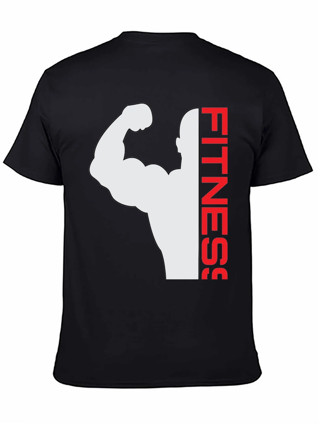 Fitness Graphic Tee - Black Bodybuilder Shirt product image 4