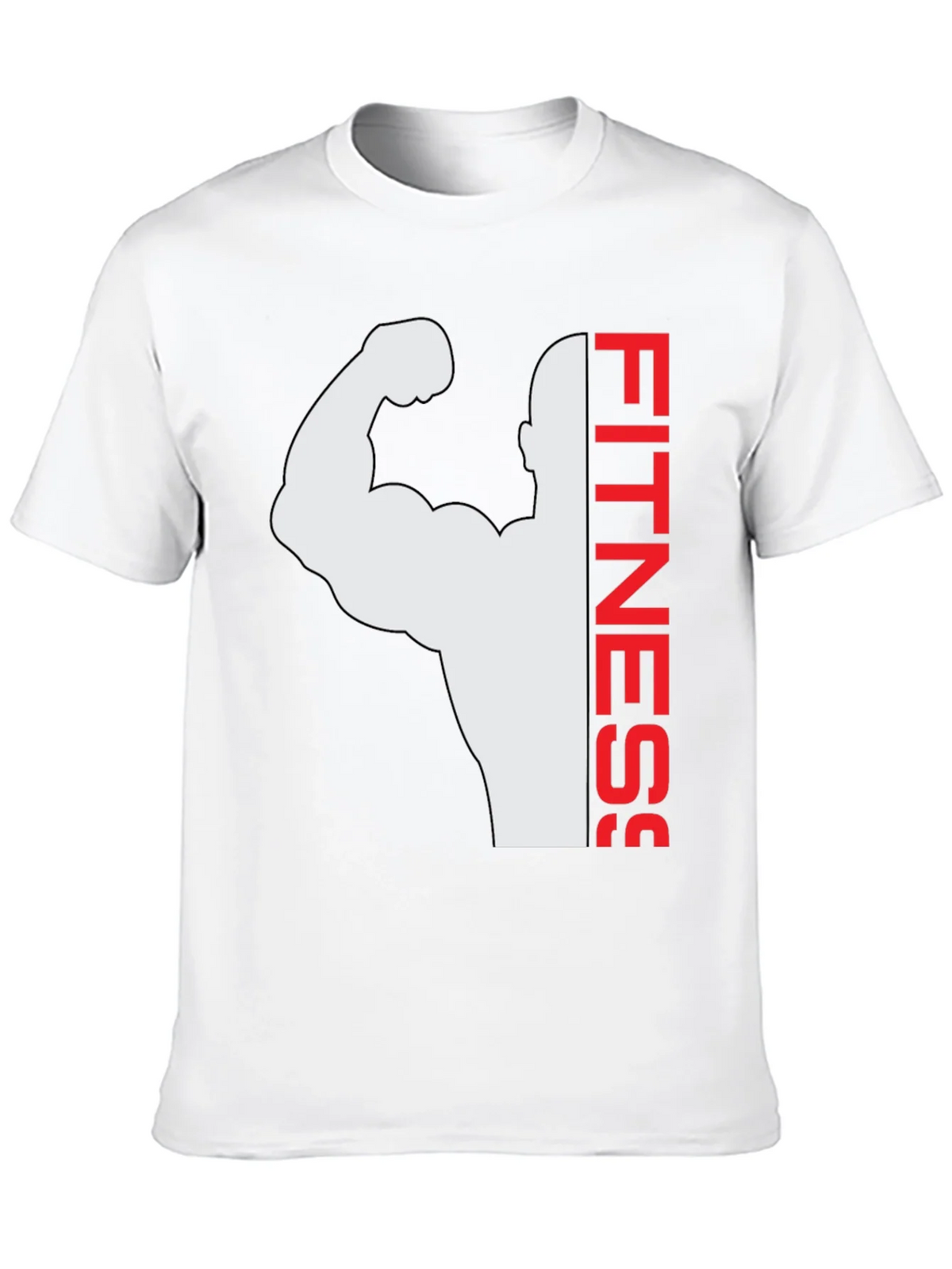 Fitness Graphic Tee - Black Bodybuilder Shirt product image 8