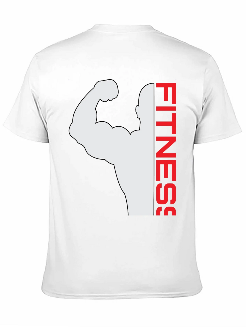 Fitness Graphic Tee - Black Bodybuilder Shirt product image 9