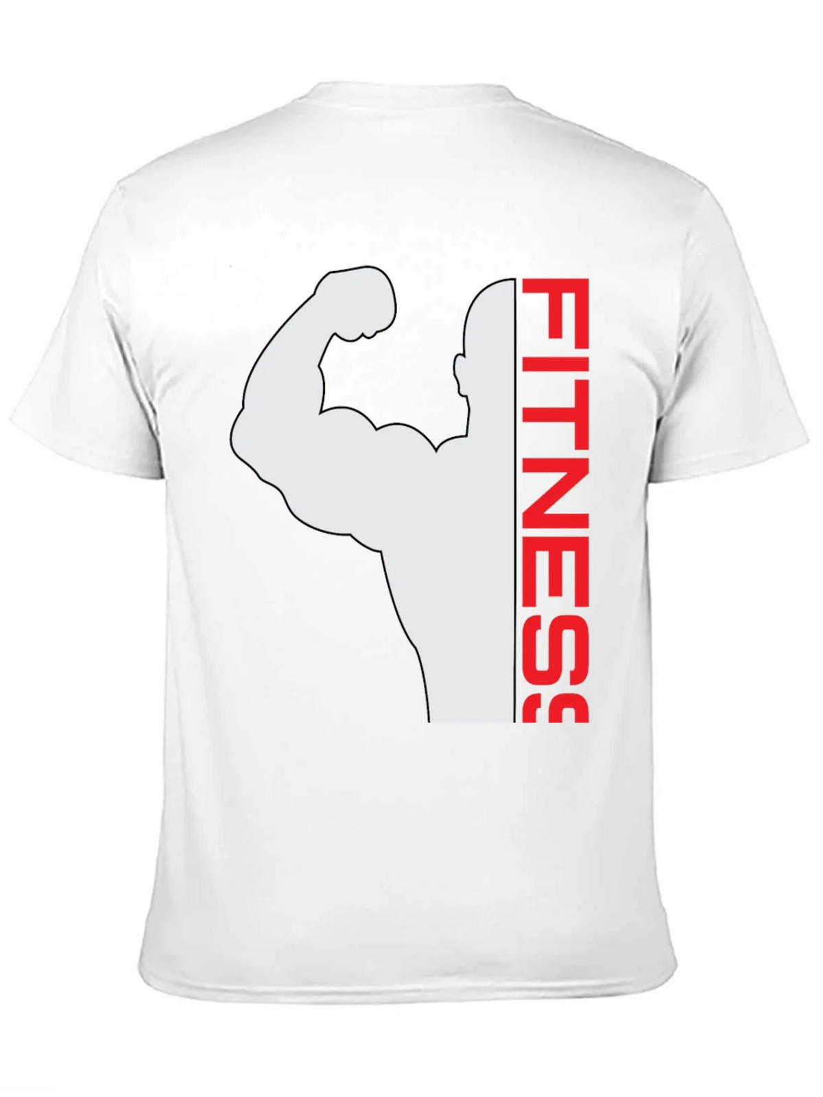 Fitness Graphic Tee - Black Bodybuilder Shirt product image 9