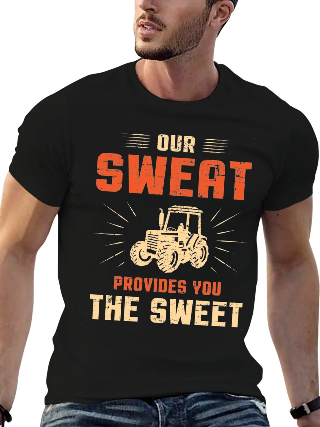 Our Sweat Provides You The Sweet Graphic T-Shirt product image 6