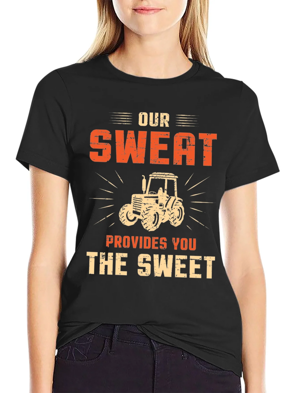 Our Sweat Provides You The Sweet Graphic T-Shirt product image 2