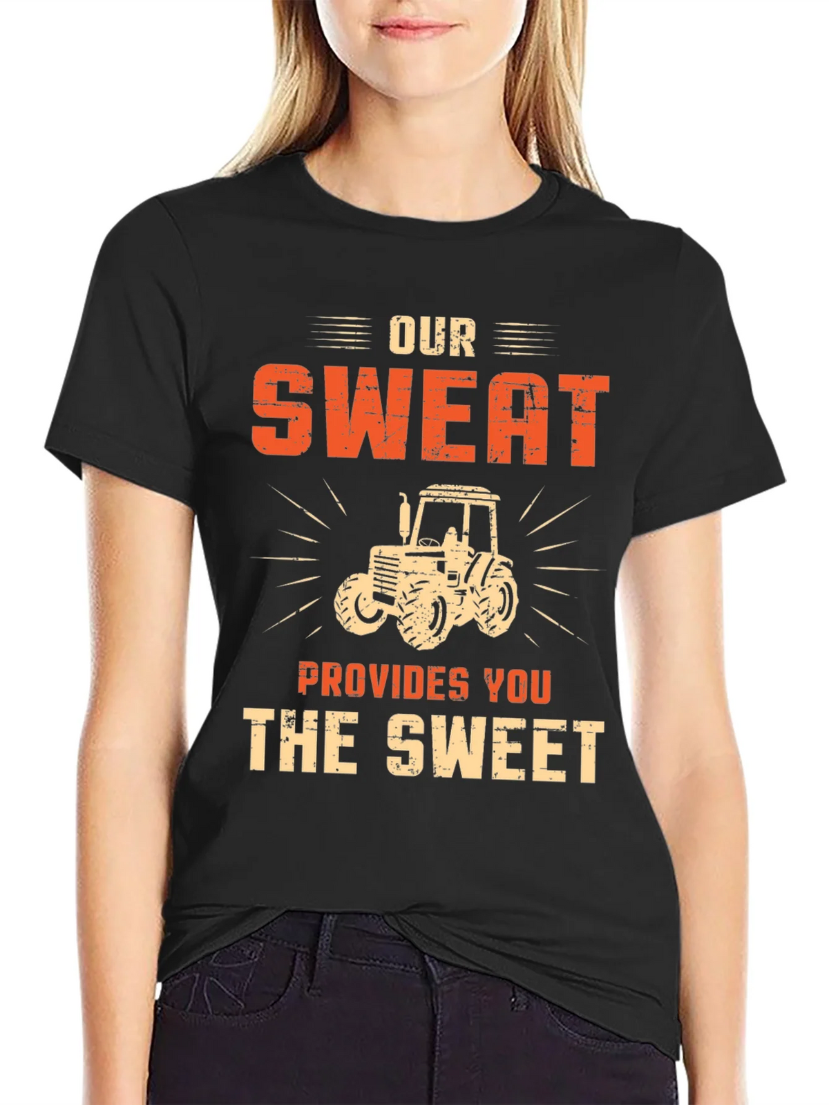 Our Sweat Provides You The Sweet Graphic T-Shirt product image 2