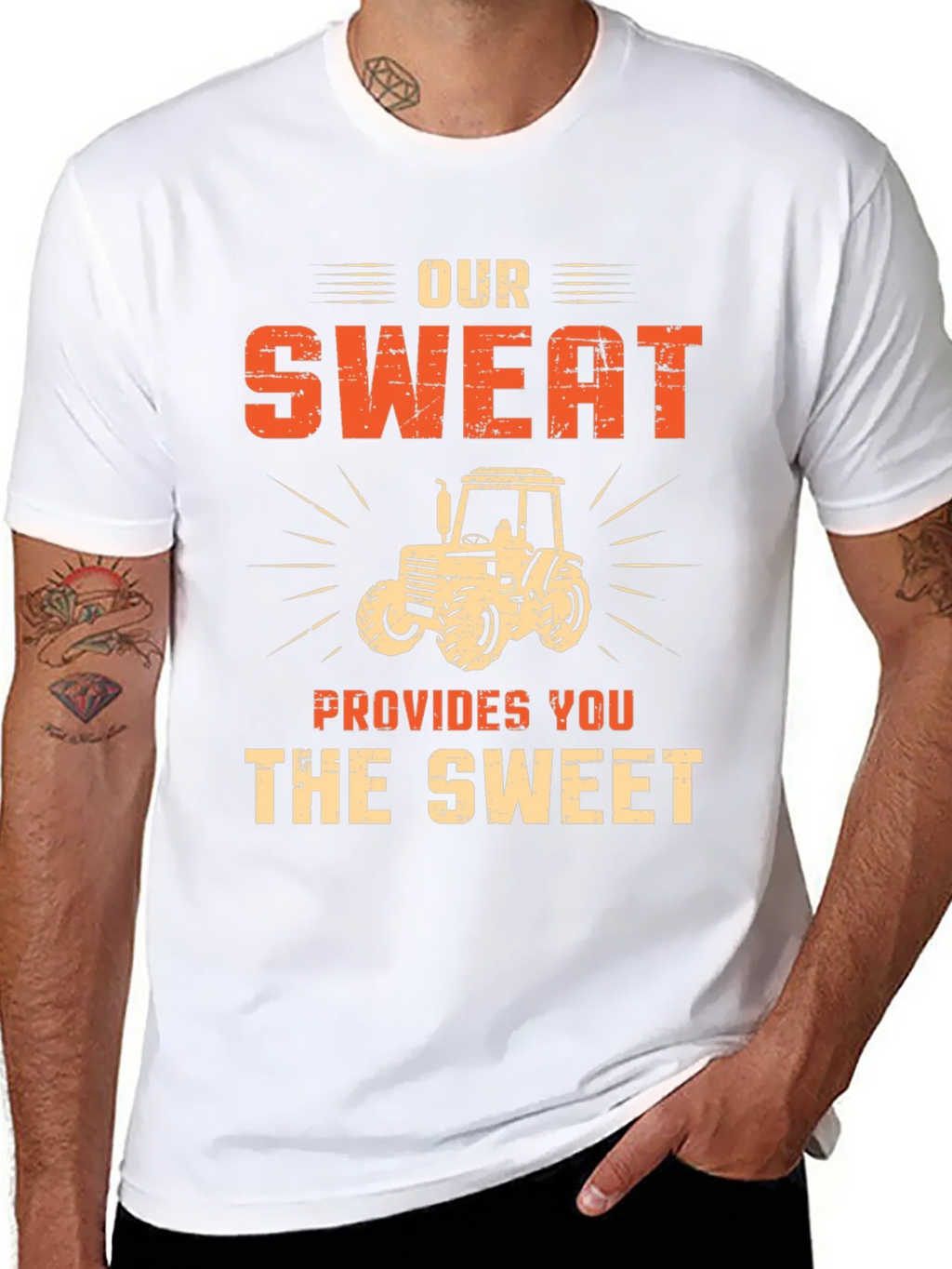 Our Sweat Provides You The Sweet Graphic T-Shirt product image 7