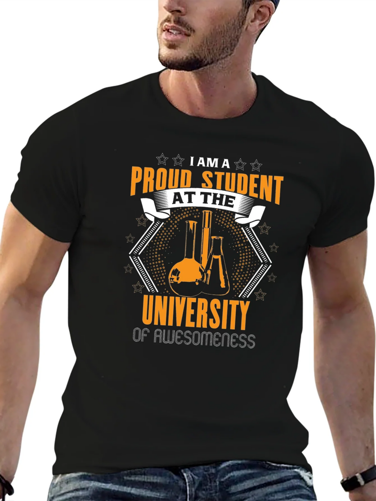 Proud Student University T-Shirt product image 6