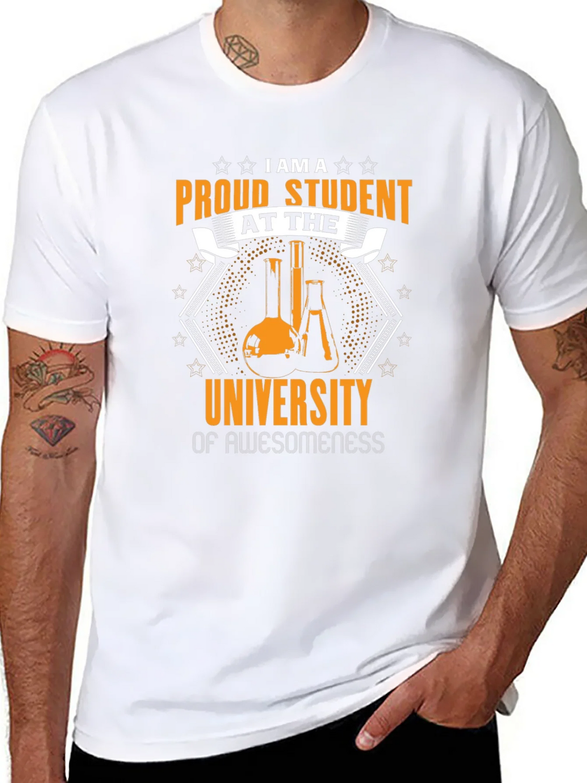 Proud Student University T-Shirt product image 7