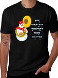 Coolest Tuba Player Snowman Graphic Tee product image 1