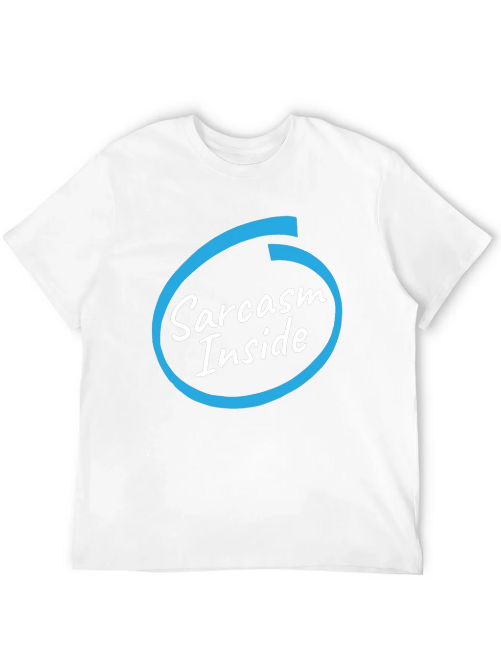 Sarcasm Inside Black T-Shirt - Funny Graphic Tee product image 9