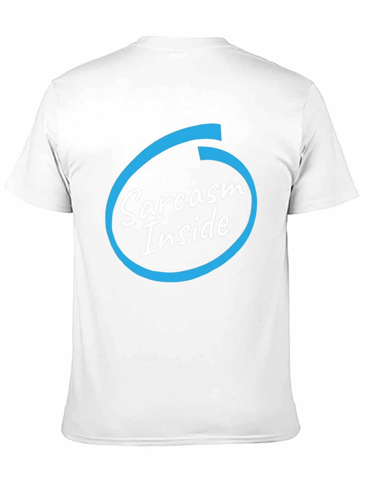 Sarcasm Inside Black T-Shirt - Funny Graphic Tee product image 8