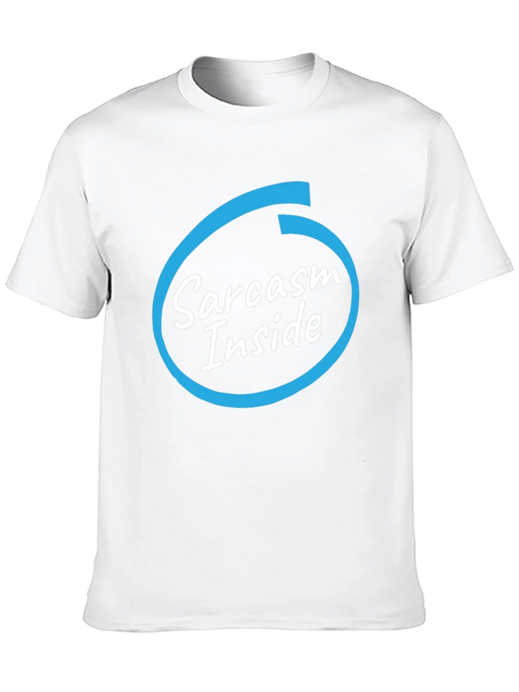 Sarcasm Inside Black T-Shirt - Funny Graphic Tee product image 7