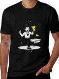 Ping Pong Champ Black Graphic T-Shirt product image 1