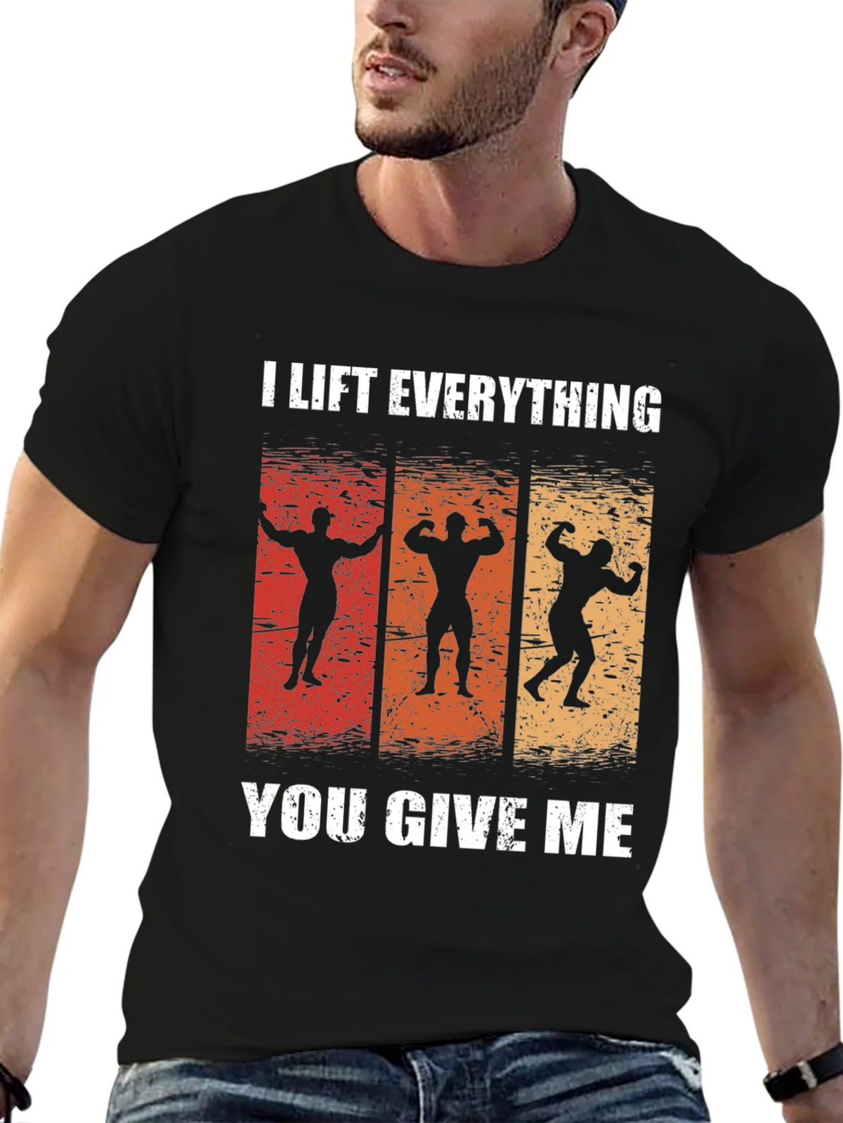 I Lift Everything T-Shirt product image 5