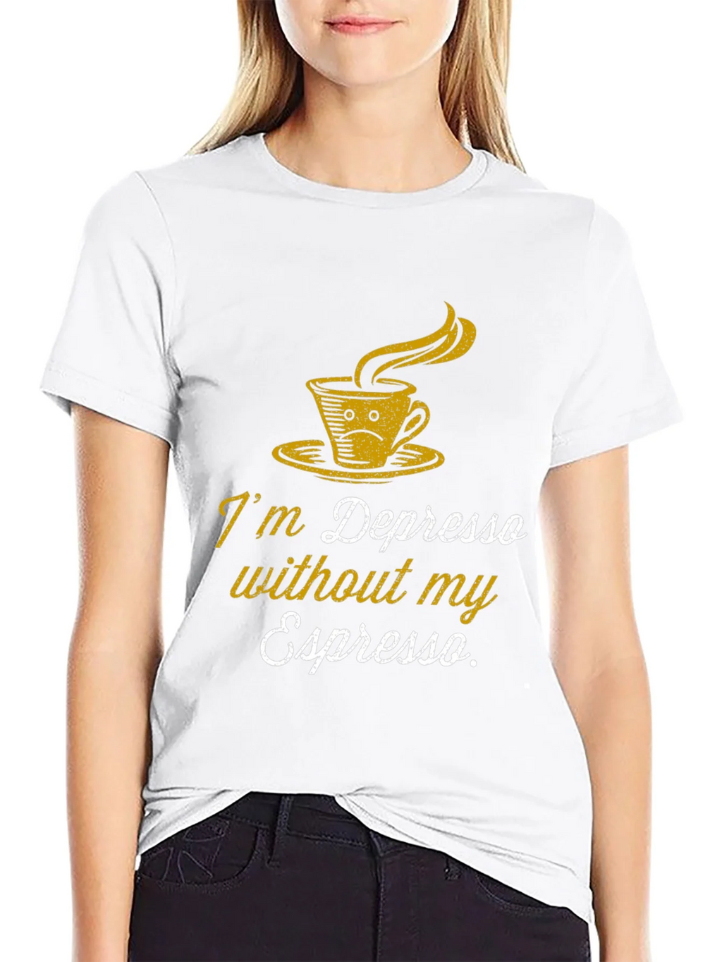 Depresso Espresso Graphic T-Shirt - Coffee Lover Tee product image 8