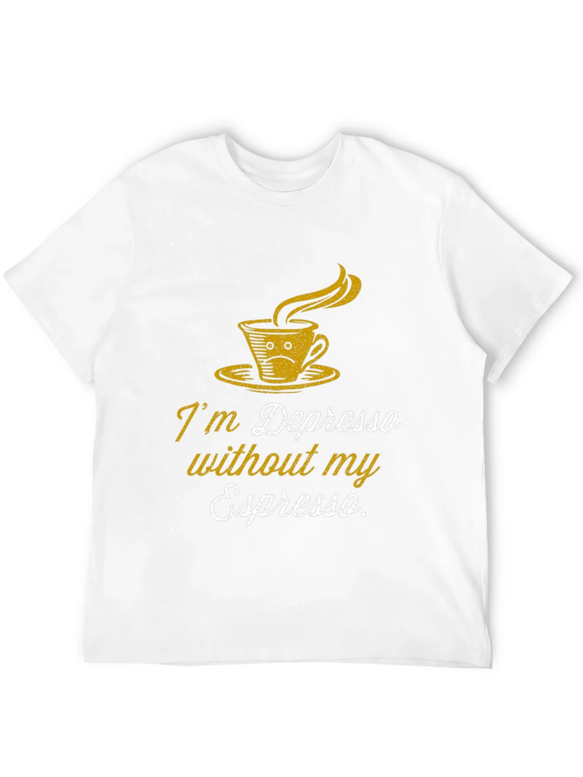 Depresso Espresso Graphic T-Shirt - Coffee Lover Tee product image 11