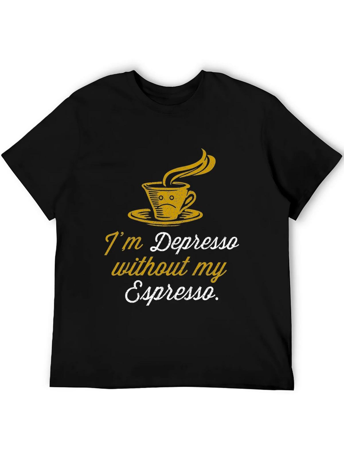 Depresso Espresso Graphic T-Shirt - Coffee Lover Tee product image 5