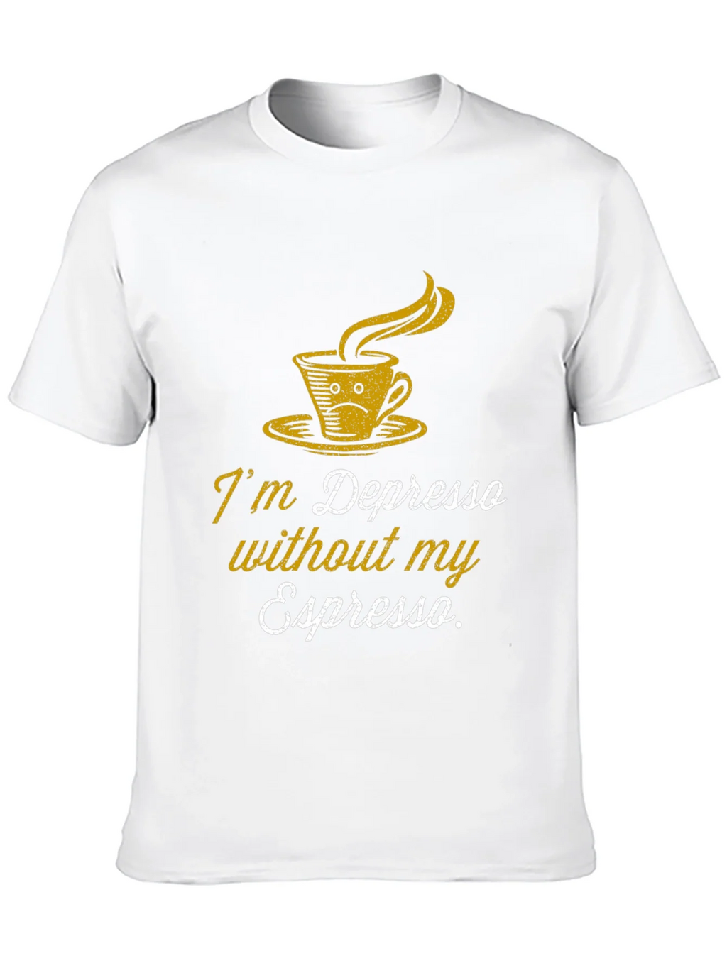 Depresso Espresso Graphic T-Shirt - Coffee Lover Tee product image 9