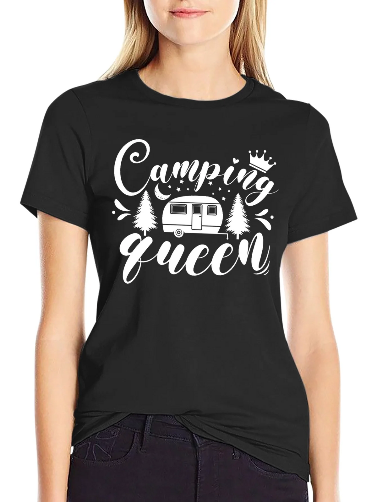 Camping Queen Graphic Tee product image 2