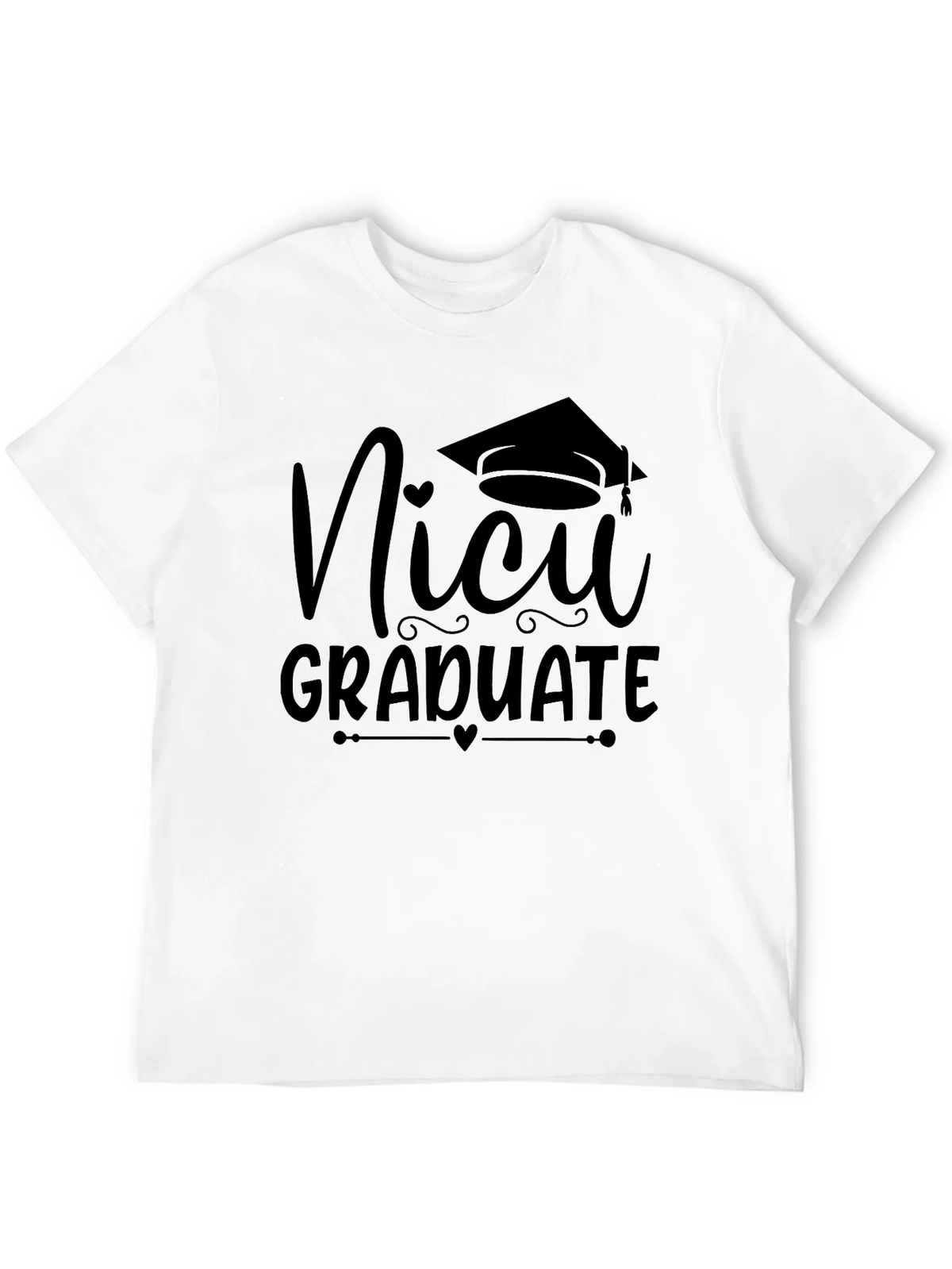 NICU Graduate Black T-Shirt product image 11