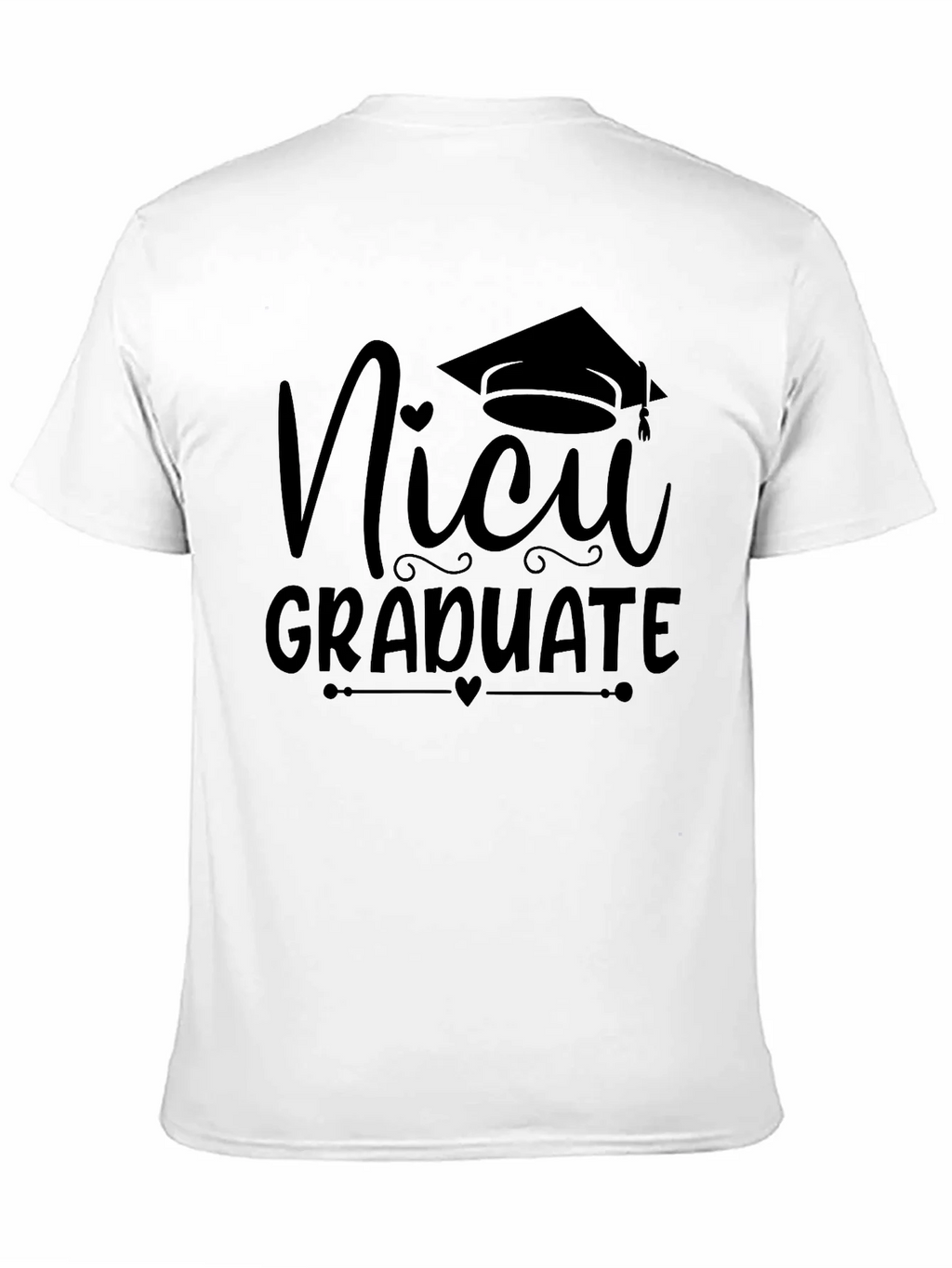 NICU Graduate Black T-Shirt product image 10
