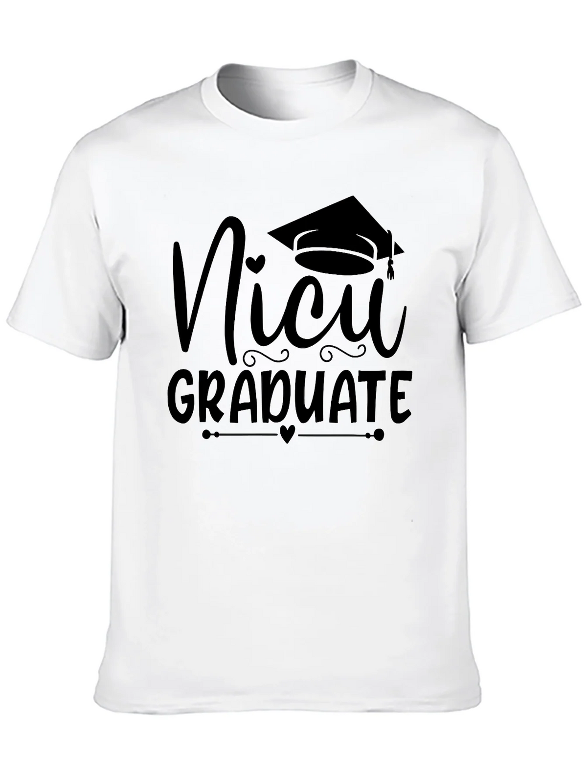 NICU Graduate Black T-Shirt product image 9