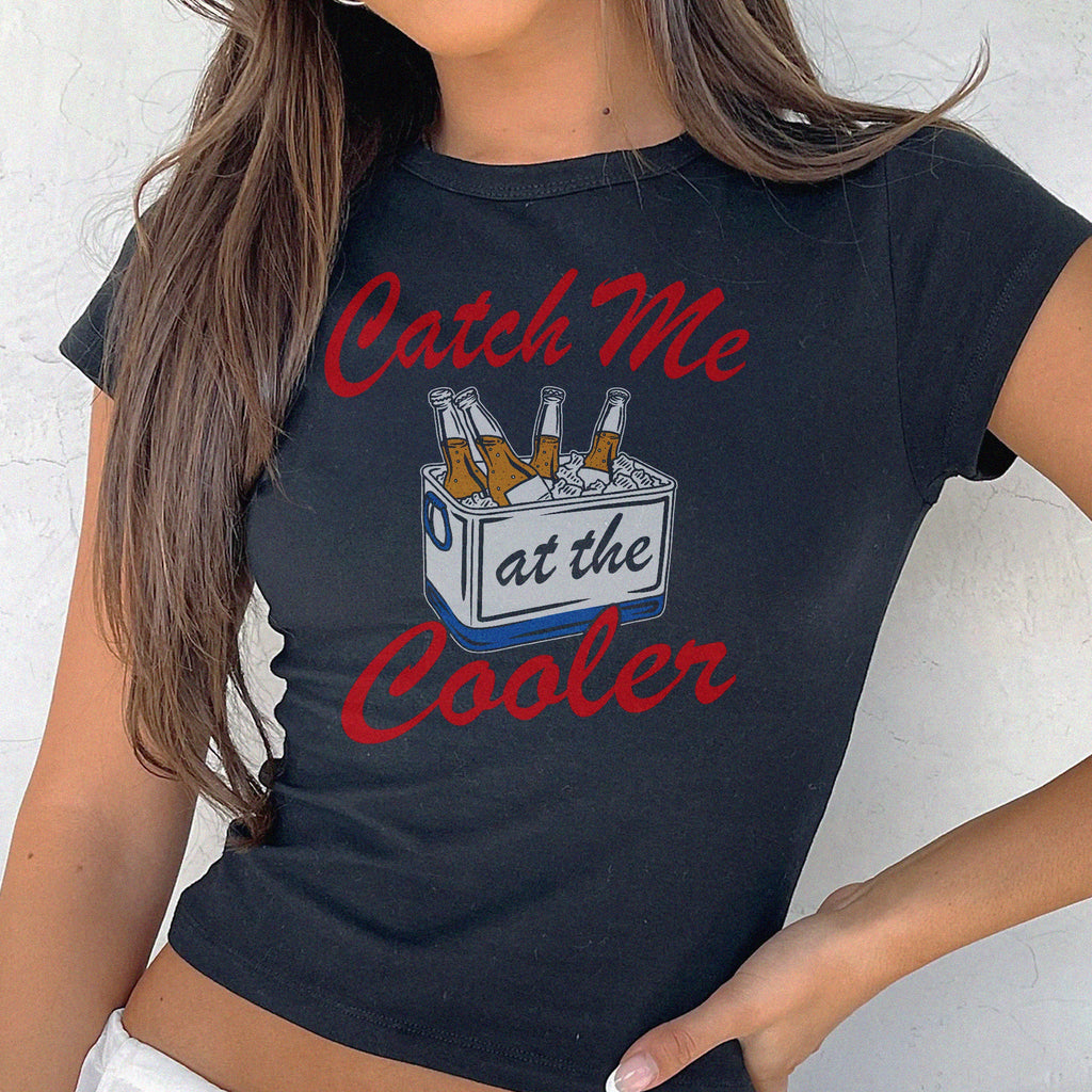 At The Cooler Micro Rib Baby Tee product image 2