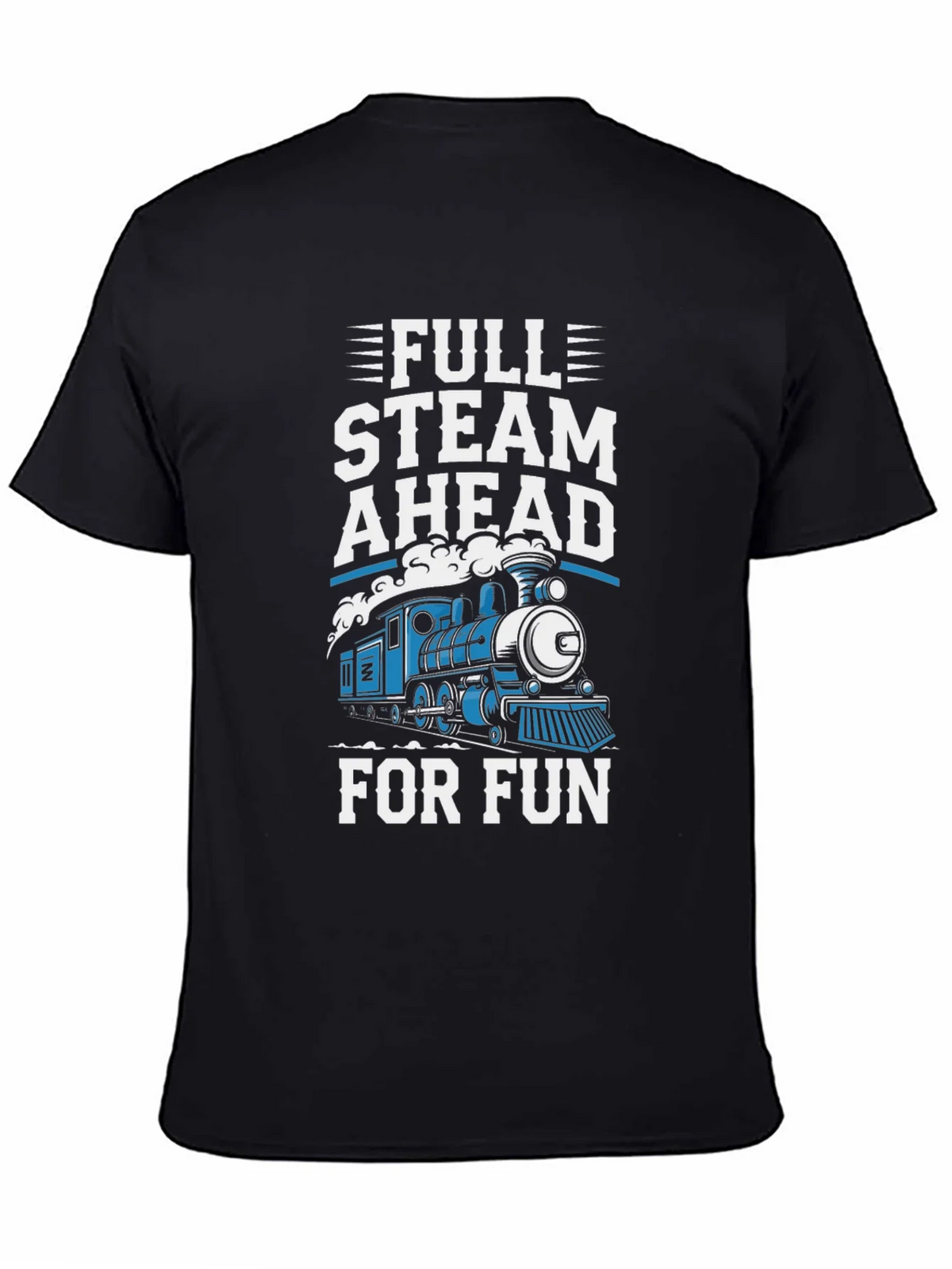 Full Steam Ahead Train T-Shirt product image 4