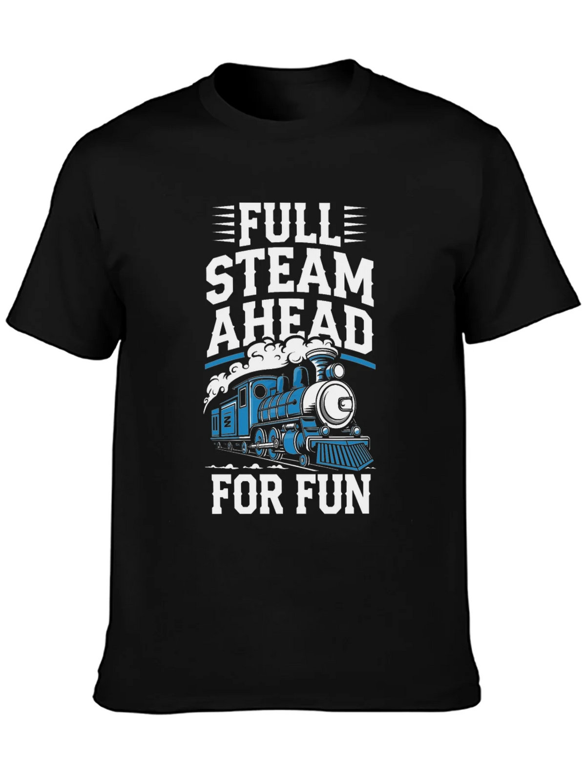 Full Steam Ahead Train T-Shirt product image 3