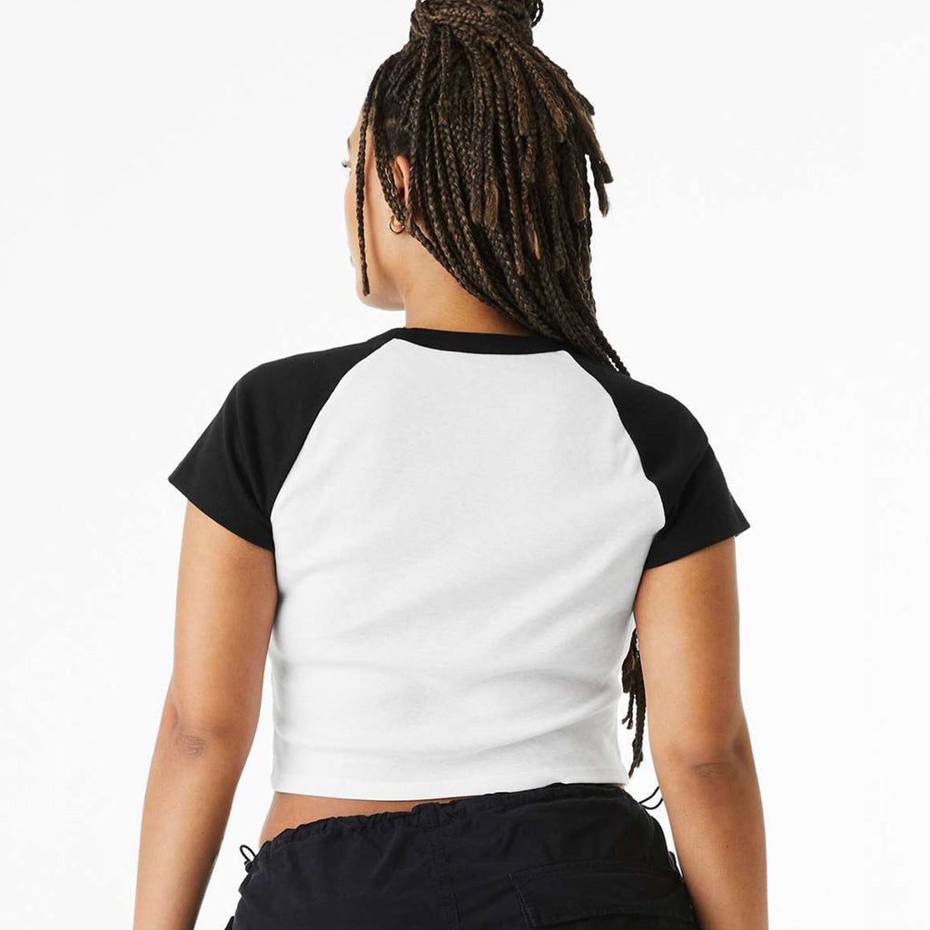 USA Surf Season Micro Rib Raglan Baby Tee product image 5