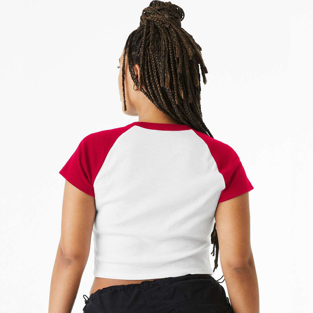 USA Surf Season Micro Rib Raglan Baby Tee product image 4