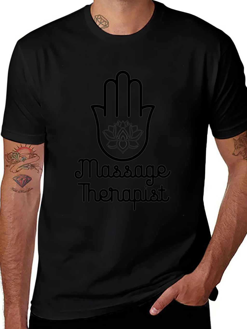Massage Therapist T-Shirt - Relax and Heal product image 1