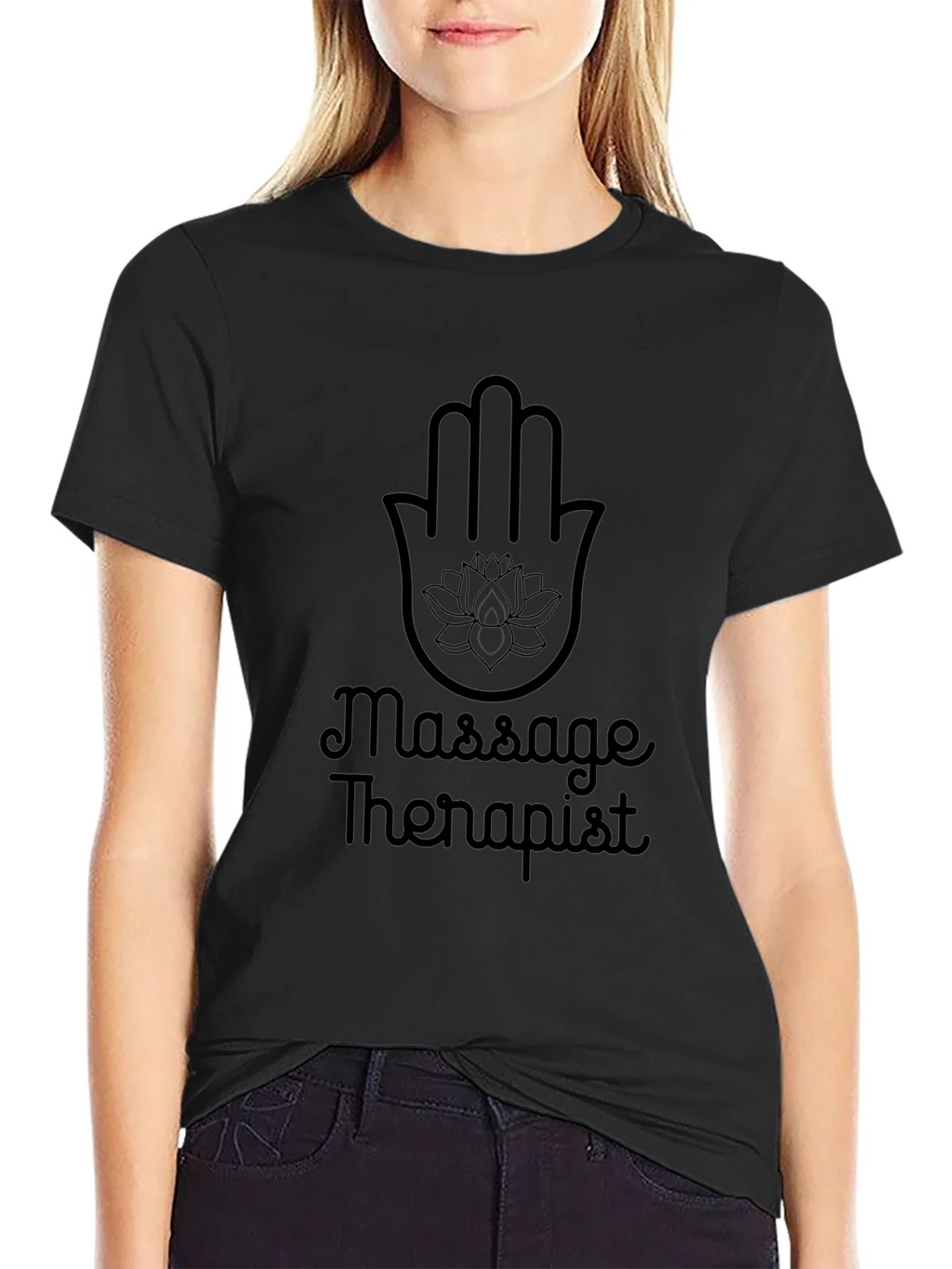 Massage Therapist T-Shirt - Relax and Heal product image 2