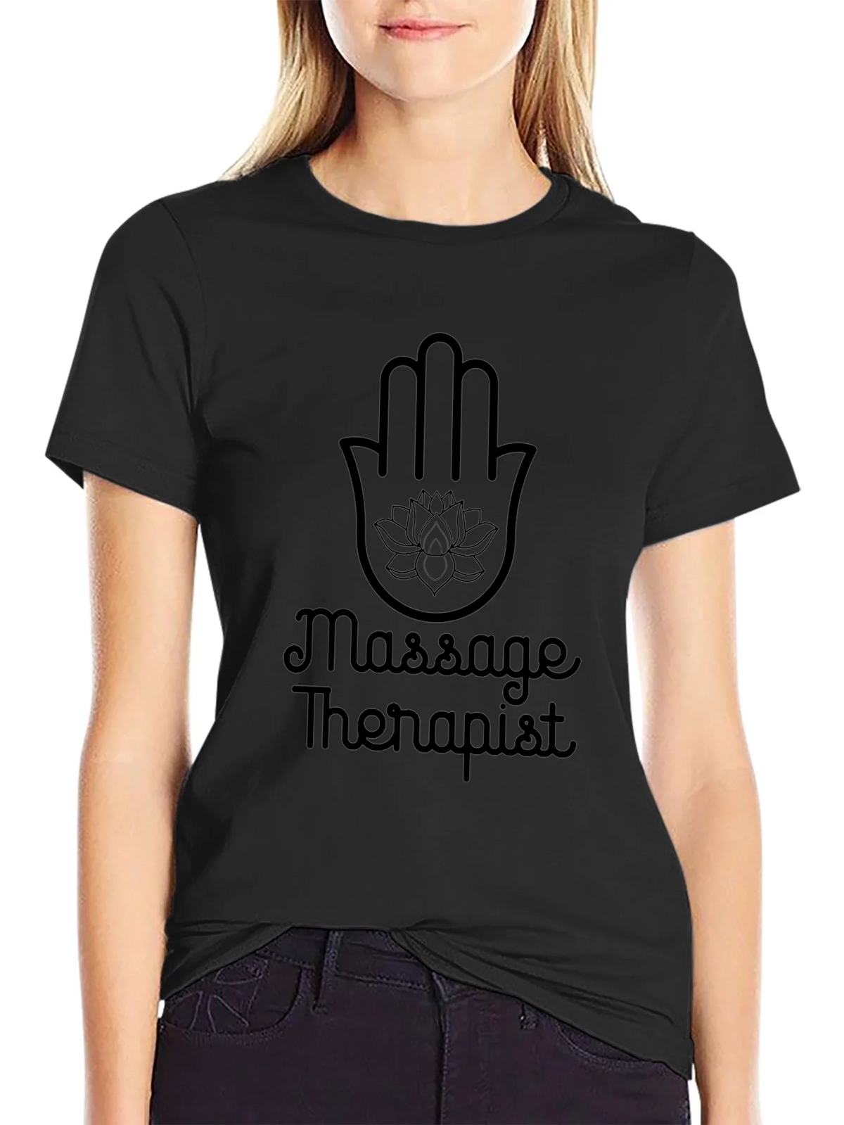 Massage Therapist T-Shirt - Relax and Heal product image 2