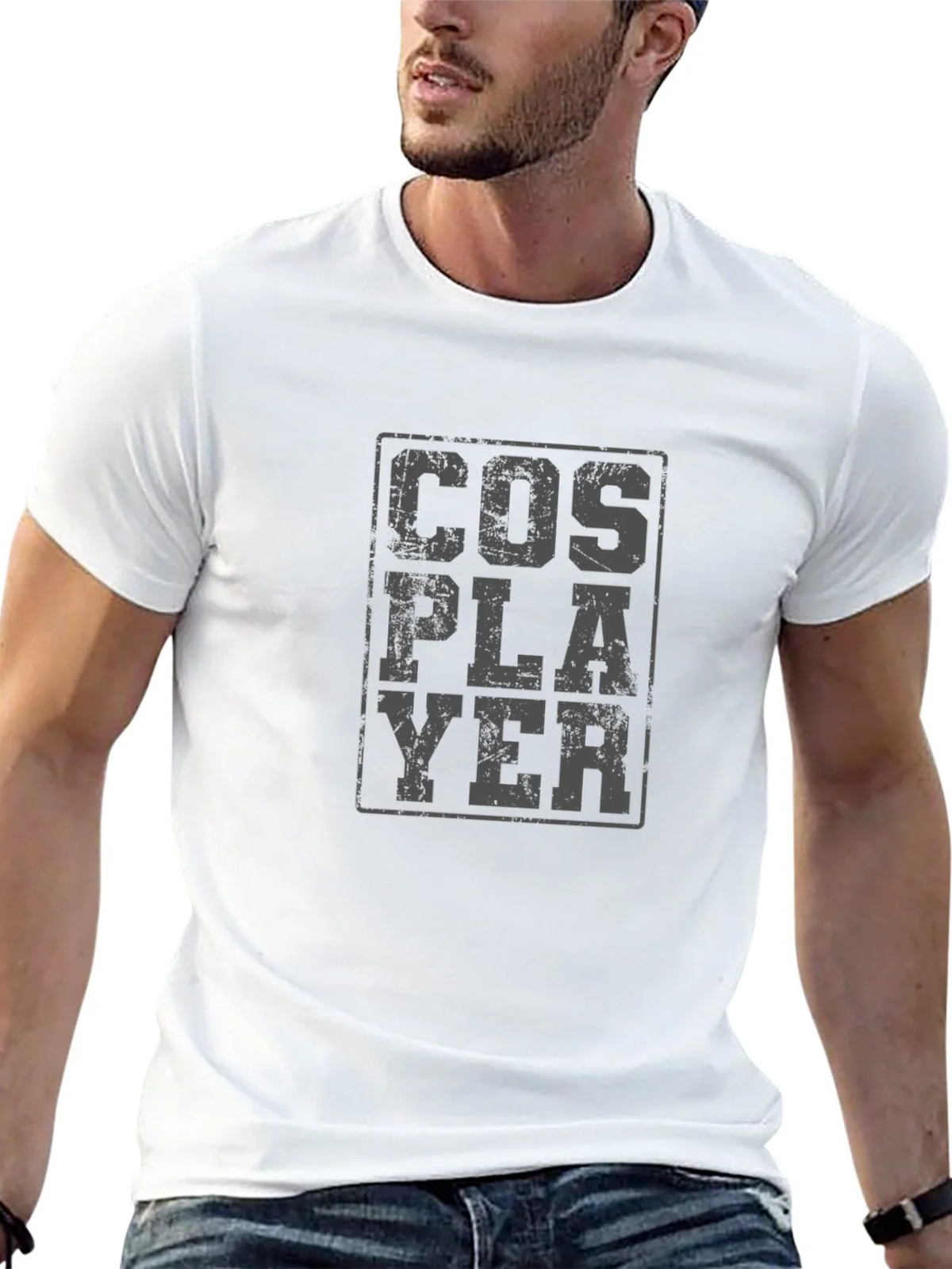 Cosplayer Graphic T-Shirt - Distressed Design product image 10