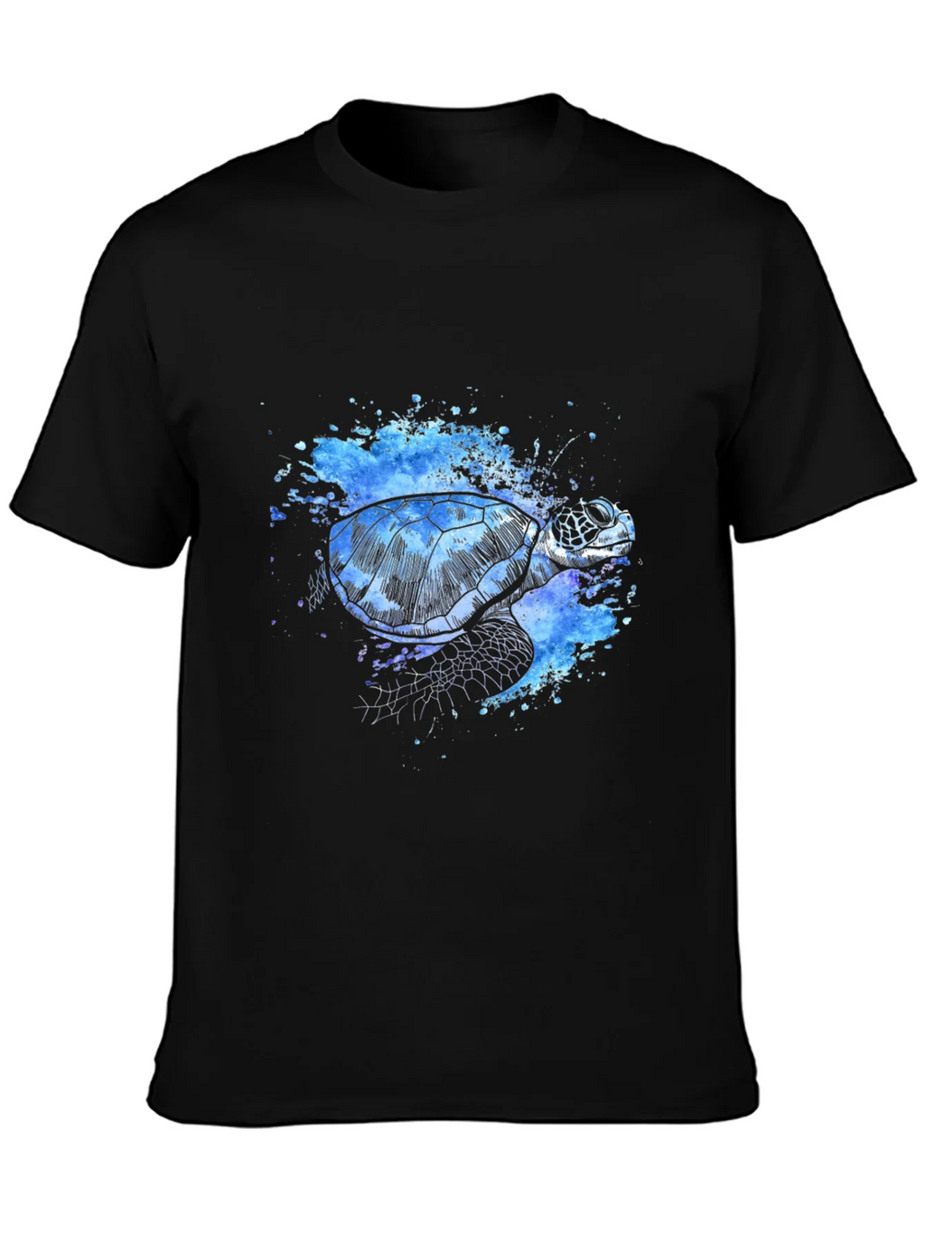 Turtle Splash T-Shirt - Unique Artistic Design product image 3