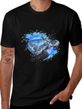 Turtle Splash T-Shirt - Unique Artistic Design product image 1