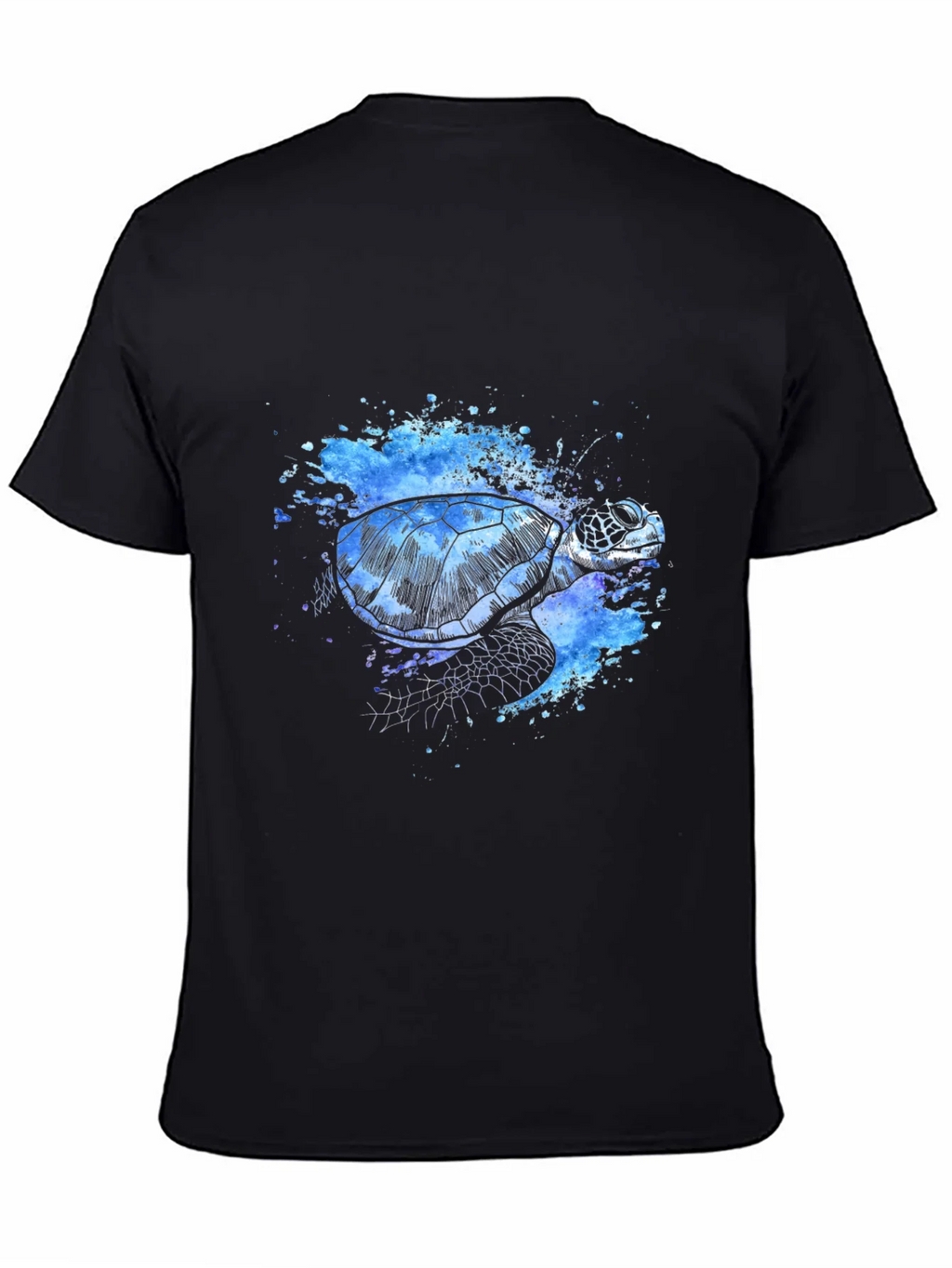 Turtle Splash T-Shirt - Unique Artistic Design product image 4