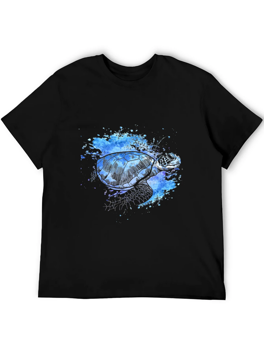 Turtle Splash T-Shirt - Unique Artistic Design product image 5