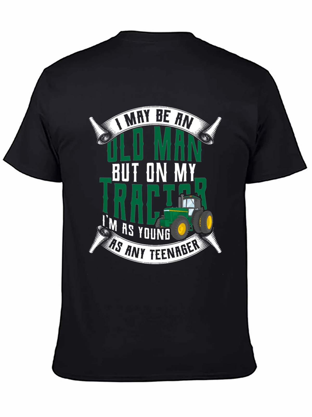 Old Man Tractor T-Shirt - Funny Novelty Gift product image 4
