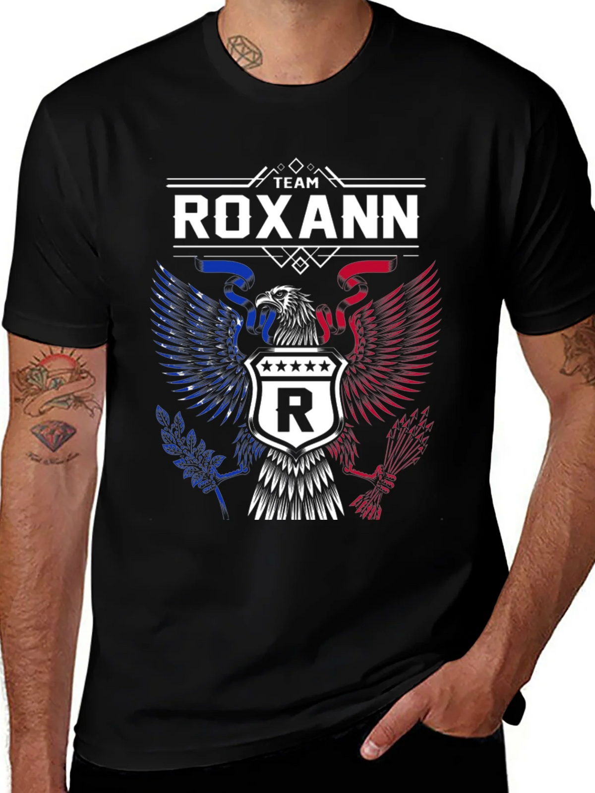 Team Roxann Patriotic Eagle T-Shirt product image 1