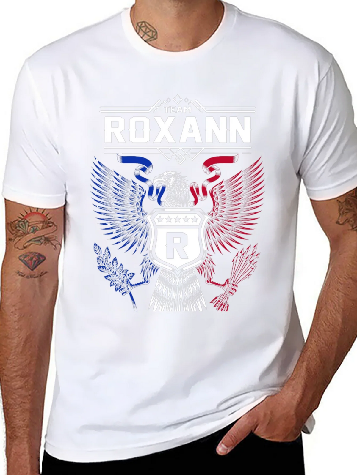 Team Roxann Patriotic Eagle T-Shirt product image 6