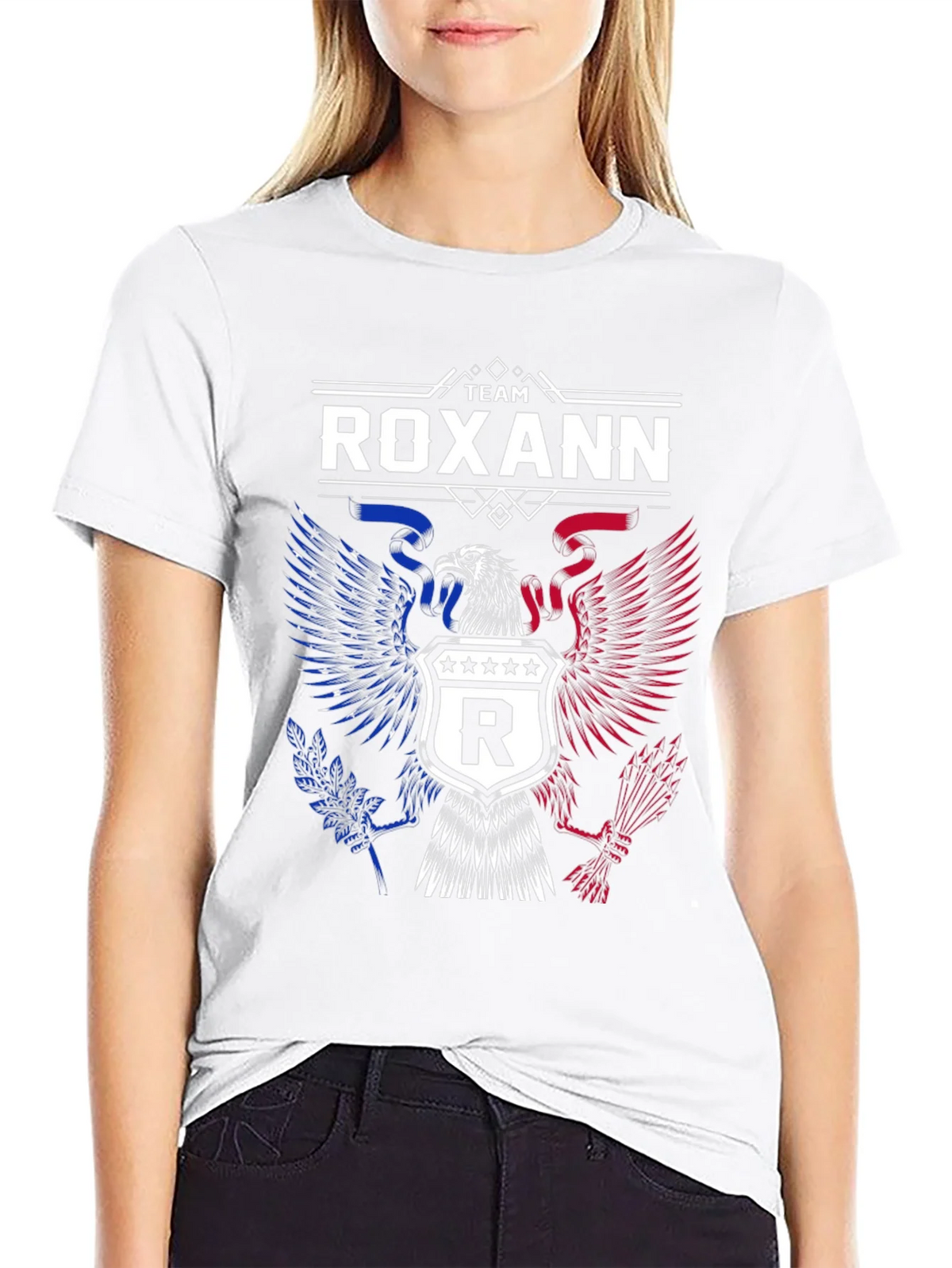Team Roxann Patriotic Eagle T-Shirt product image 7