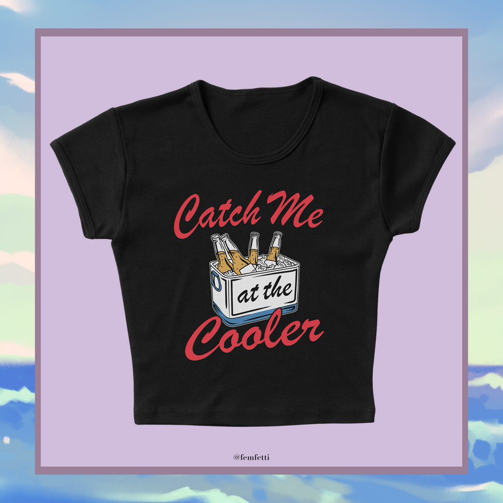 At The Cooler Micro Rib Baby Tee product image 1
