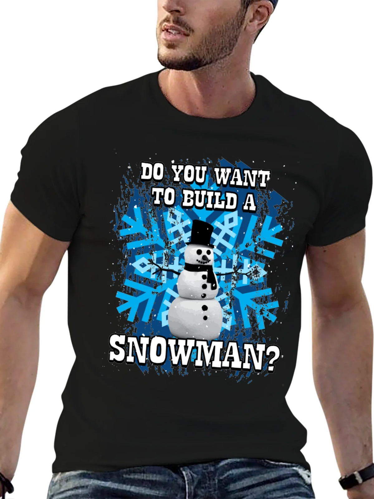 Do You Want to Build a Snowman Graphic T-Shirt product image 4