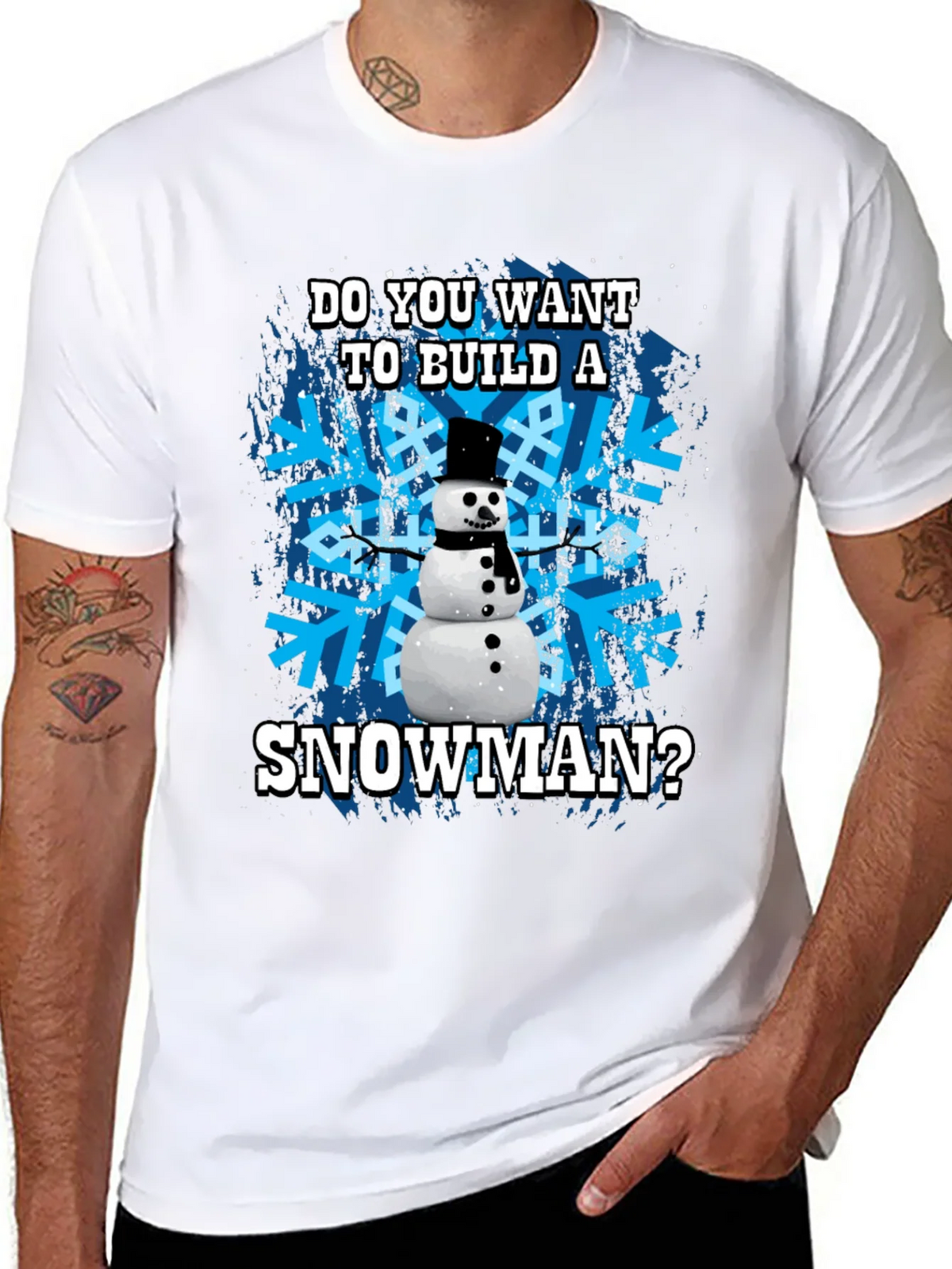 Do You Want to Build a Snowman Graphic T-Shirt product image 5