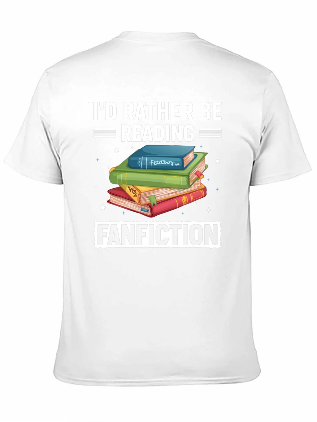 Reading Fanfiction T-Shirt - Book Lover Tee product image 7