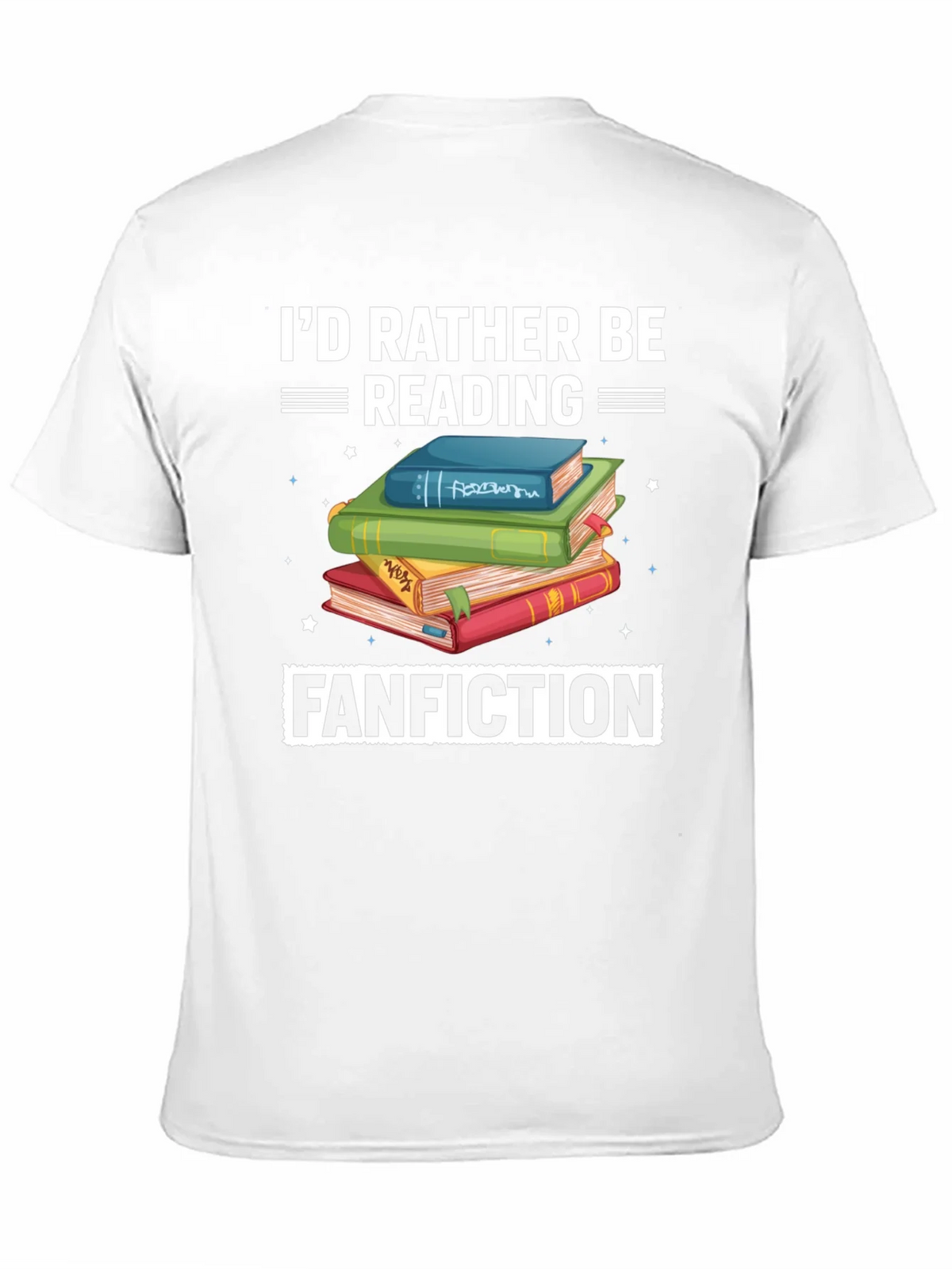 Reading Fanfiction T-Shirt - Book Lover Tee product image 7