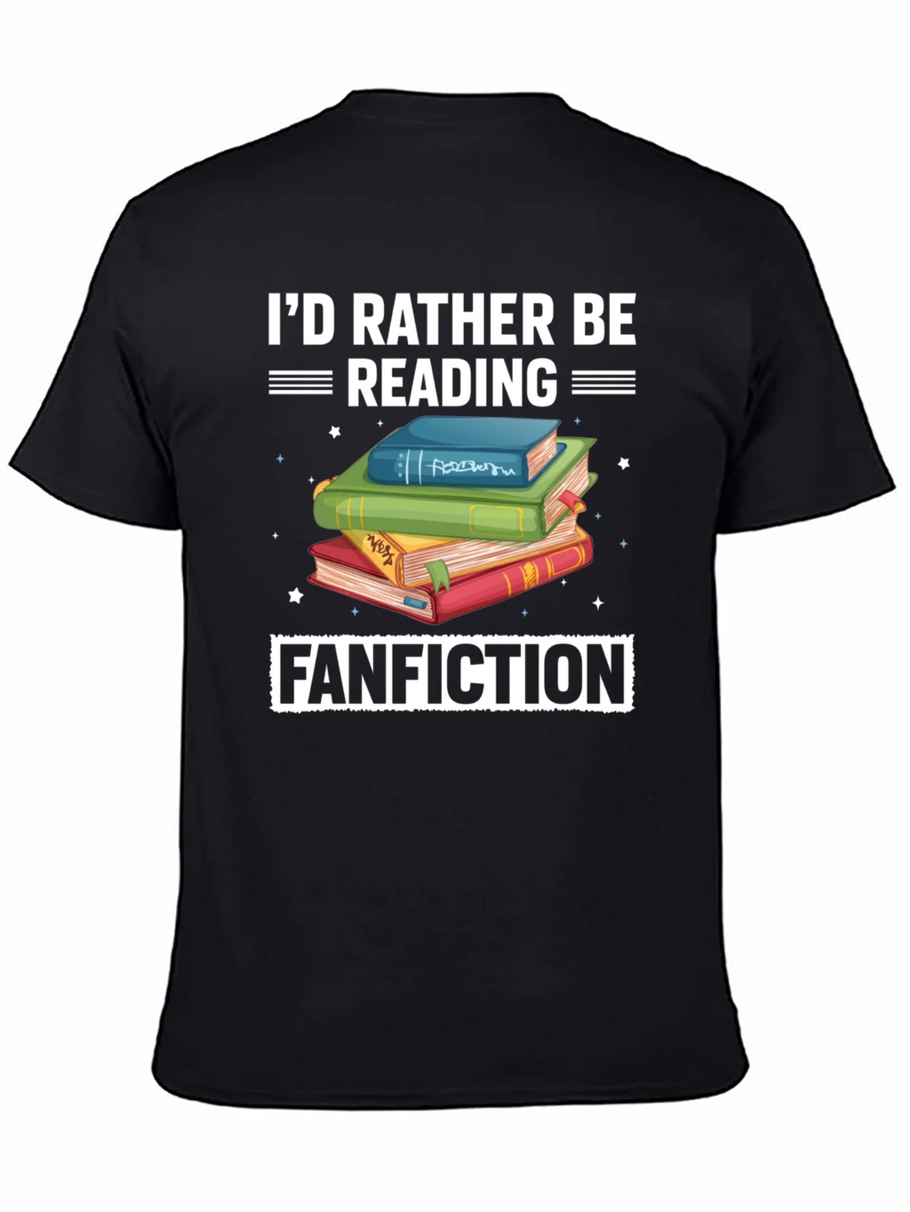 Reading Fanfiction T-Shirt - Book Lover Tee product image 2