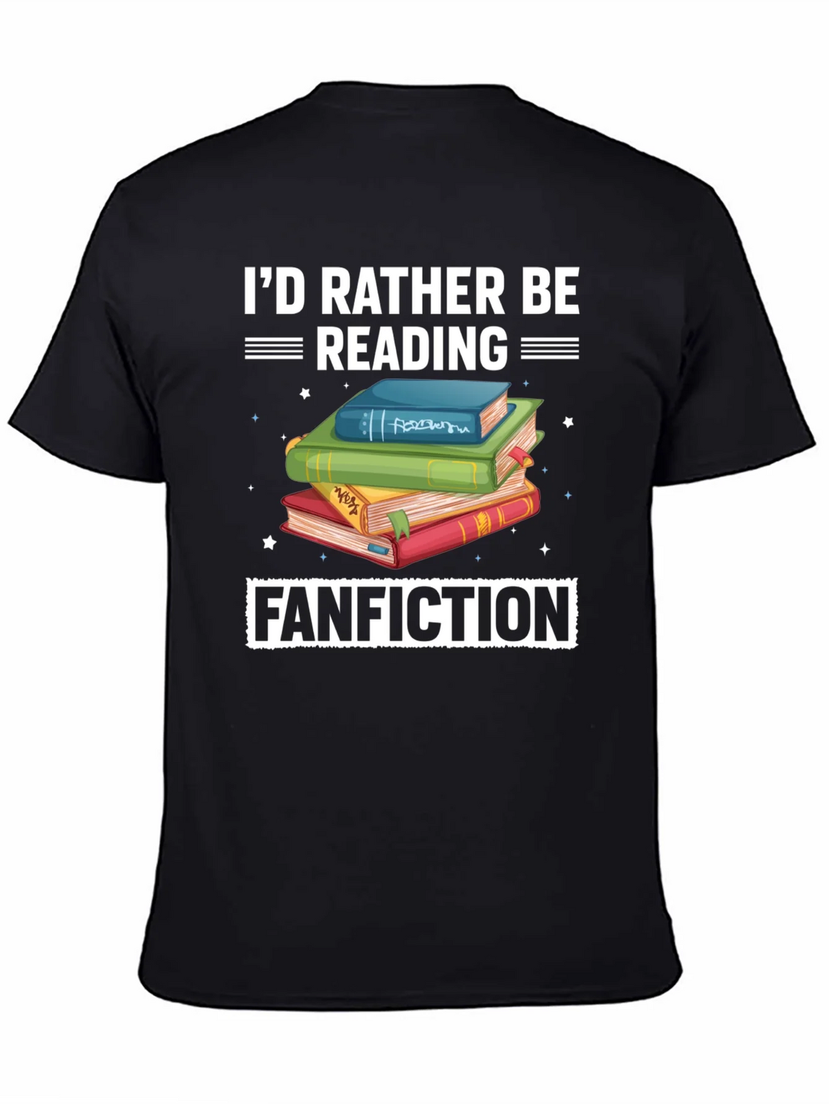 Reading Fanfiction T-Shirt - Book Lover Tee product image 2