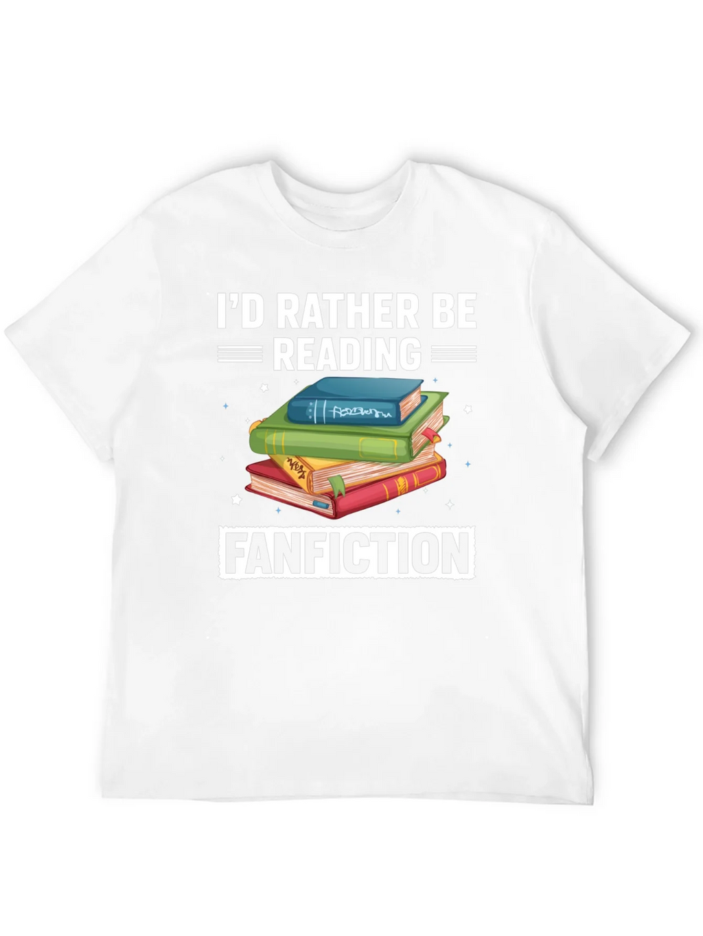 Reading Fanfiction T-Shirt - Book Lover Tee product image 8