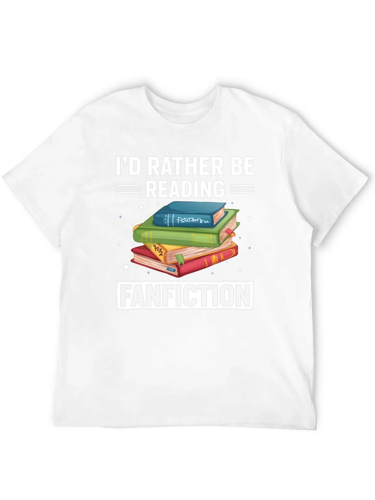 Reading Fanfiction T-Shirt - Book Lover Tee product image 8